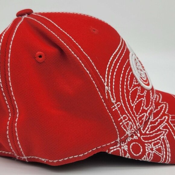 Detroit Red Wings Vintage NHL Reebok Center Ice Hat Fitted Small - Picture 3 of 5